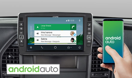 Mercedes Vito - Works with Android Auto - X902D-V447